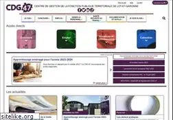 Sites similar to cdg47.fr