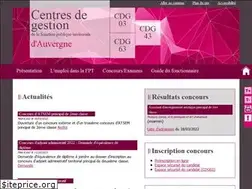 Sites similar to cdg63.fr
