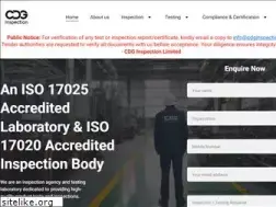 Sites similar to cdginspection.com