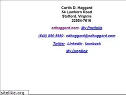 Sites similar to cdhaggard.com