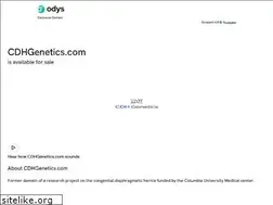 Sites similar to cdhgenetics.com