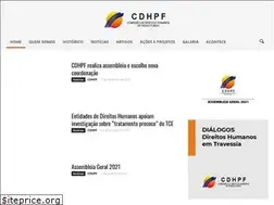 Sites similar to cdhpf.org.br