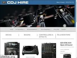 Sites similar to cdjhire.co.uk