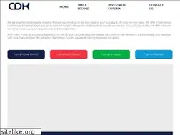 Sites similar to cdkinvestors.com
