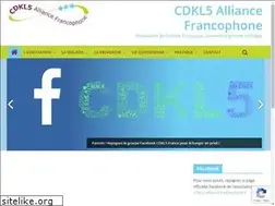 Sites similar to cdkl5.fr
