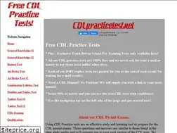 Sites similar to cdlpracticetest.net