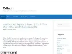 Sites similar to cdlu.in