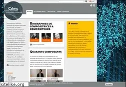 Sites similar to cdmc.asso.fr