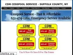 Sites similar to cdmcesspool.com