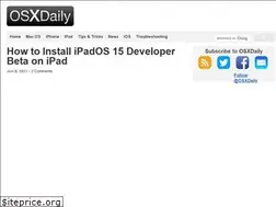 Sites similar to cdn.osxdaily.com
