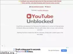 Sites similar to cdn.youtubeunblocked.live
