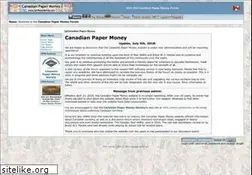 Sites similar to cdnpapermoney.com