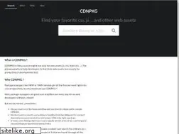 Sites similar to cdnpkg.com