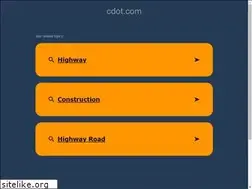Sites similar to cdot.com