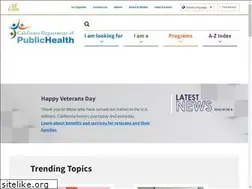 Sites similar to cdph.ca.gov