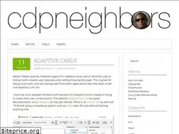 Sites similar to cdpneighbors.com