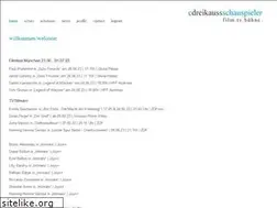 Sites similar to cdreikauss-schauspieler.de