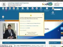Sites similar to cdsco.gov.in