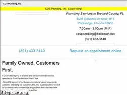 Sites similar to cdsplumbing.com
