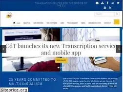 Sites similar to cdt.europa.eu