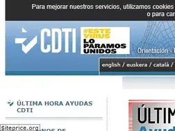 Sites similar to cdti.es