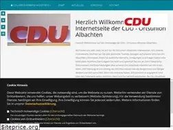 Sites similar to cdu-albachten.de