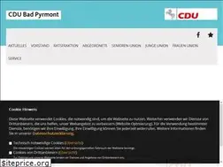 Sites similar to cdu-badpyrmont.de