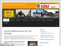 Sites similar to cdu-buerstadt.de