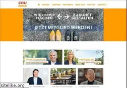 Sites similar to cdu-bw.de
