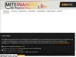 Sites similar to cdu-fraktion-treptow-koepenick.de