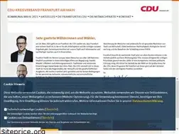 Sites similar to cdu-frankfurt-main.de
