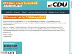 Sites similar to cdu-gengenbach.de