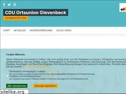 Sites similar to cdu-gievenbeck.de