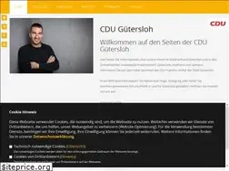 Sites similar to cdu-guetersloh.de