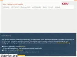 Sites similar to cdu-hanau.de