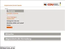 Sites similar to cdu-herrenberg.de