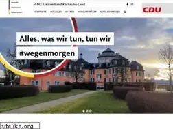 Sites similar to cdu-karlsruhe-land.de