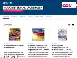 Sites similar to cdu-kronshagen.de