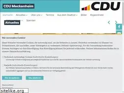 Sites similar to cdu-meckenheim.de