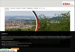 Sites similar to cdu-moessingen.de