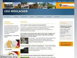 Sites similar to cdu-muehlacker.de