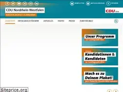 Sites similar to cdu-nrw.de