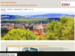 Sites similar to cdu-oestringen.de