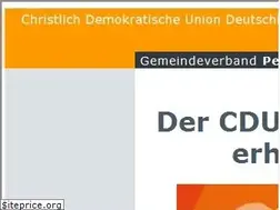 Sites similar to cdu-perl.de