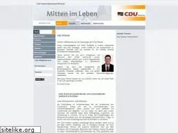 Sites similar to cdu-pfinztal.de