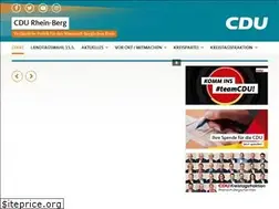 Sites similar to cdu-rhein-berg.de