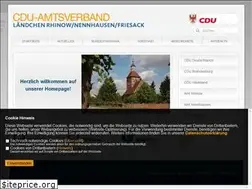 Sites similar to cdu-rhinow.de
