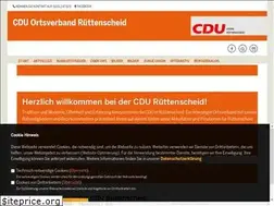 Sites similar to cdu-ruettenscheid.de