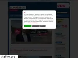Sites similar to cdu-segeberg.de