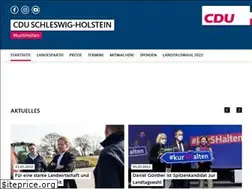 Sites similar to cdu-sh.de